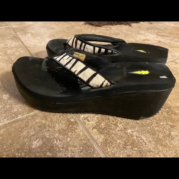 Volatile zebra print sandals - Picture 2 of 3